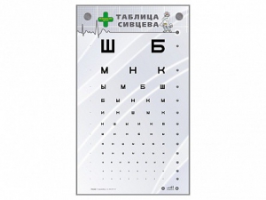 Интерактивный стенд "Таблица Сивцева" - fgospostavki.ru - Апатиты