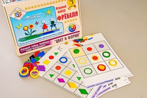 Игровой набор Фребеля "Цвет и форма" (серия "Эксперимент") - fgospostavki.ru - Апатиты