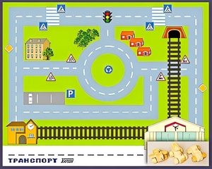 Игровой набор "Транспорт" - fgospostavki.ru - Апатиты