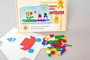 Игровой набор Фребеля "Конструктор плоскостной-1" (Серия "Эксперимент") - fgospostavki.ru - Апатиты