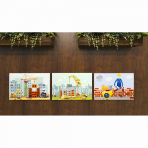 Комплект настенных панелей «Стройка» - fgospostavki.ru - Апатиты