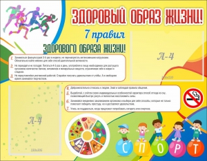 Стенд "Здоровый образ жизни" - fgospostavki.ru - Апатиты