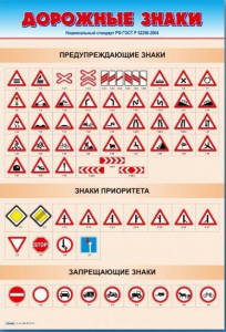 Стенды "Дорожные знаки № 1" - fgospostavki.ru - Апатиты