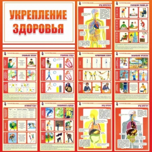 Стенд "Укрепление здоровья" - fgospostavki.ru - Апатиты
