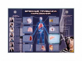 Электрифицированный стенд "Вредные привычки: наркомания" - fgospostavki.ru - Апатиты