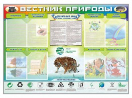 Стенд-уголок "Вестник природы" Вариант 1 - fgospostavki.ru - Апатиты