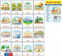 Раздаточные карточки "Наш город" - fgospostavki.ru - Апатиты