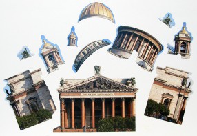 Набор магнитных карточек "Маленькие архитекторы: Исаакиевский собор" - fgospostavki.ru - Апатиты