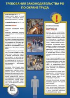 Комплект плакатов "Охрана труда на объекте" - fgospostavki.ru - Апатиты