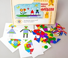Игровой набор Фребеля "Конструктор плоскостной-4" (Серия "Эксперимент") - fgospostavki.ru - Апатиты
