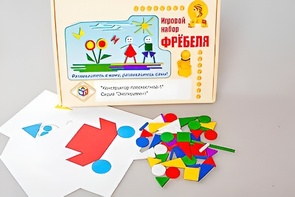 Игровой набор Фребеля "Конструктор плоскостной-1" (Серия "Эксперимент") - fgospostavki.ru - Апатиты