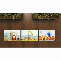 Комплект настенных панелей «Стройка» - fgospostavki.ru - Апатиты