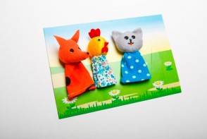 Пальчиковый театр "Кот, петух и лиса" - fgospostavki.ru - Апатиты