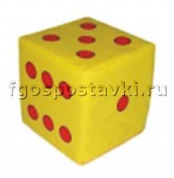 Кубик "Бросайка" с точками - fgospostavki.ru - Апатиты