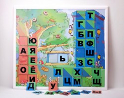 Магнитная доска "Город букв" - fgospostavki.ru - Апатиты