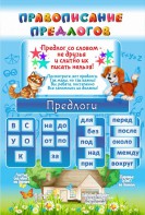 Стенд "Правописание предлогов" - fgospostavki.ru - Апатиты
