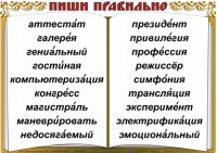Комплект таблиц "Словарные слова" - fgospostavki.ru - Апатиты