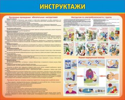 Стенд "Инструктажи" - fgospostavki.ru - Апатиты