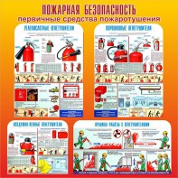 Стенд "Пожарная безопасность" Вариант 2 - fgospostavki.ru - Апатиты