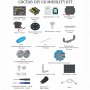 Robo kit DIYGO Мобильный робот с колесами всенаправленного движения - fgospostavki.ru - Апатиты